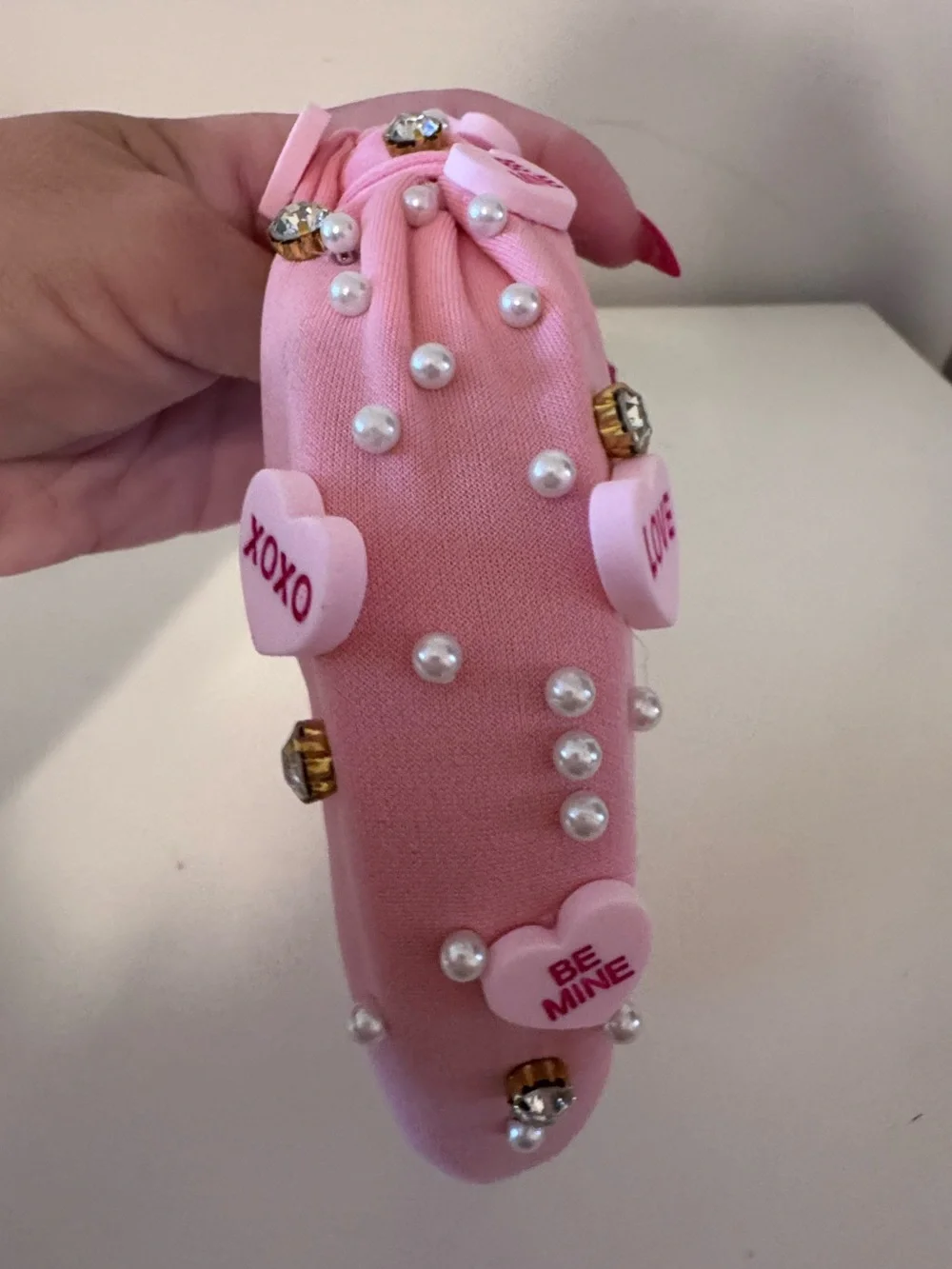 Valentines Day Knot Headband